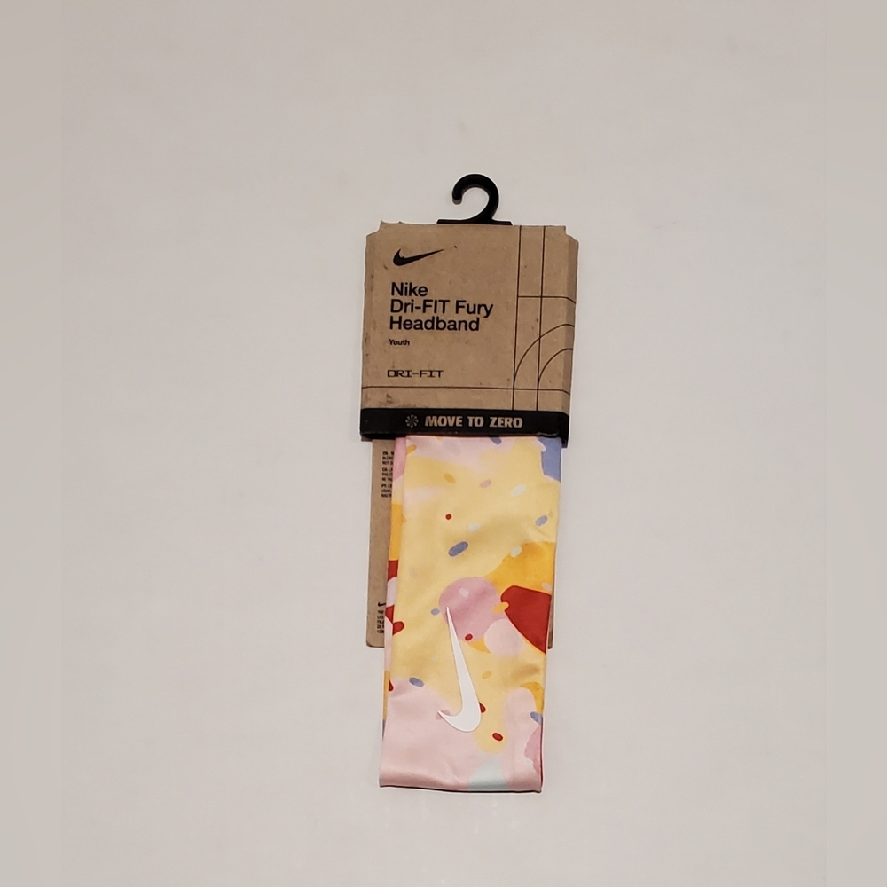 Nike Dri-FIT Fury Youth Headband - Multicolor
